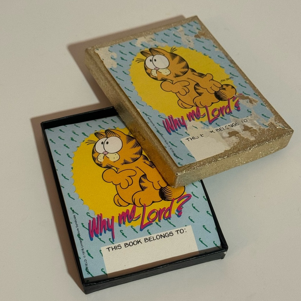 “This Book belongs to” Garfield